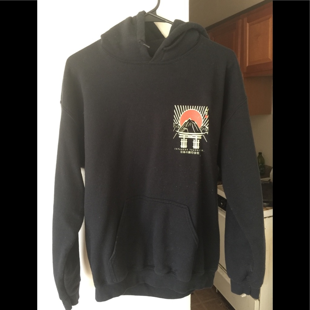 SCW GRAPHIC HOODIE JAPANESE TRAVEL COMPANY